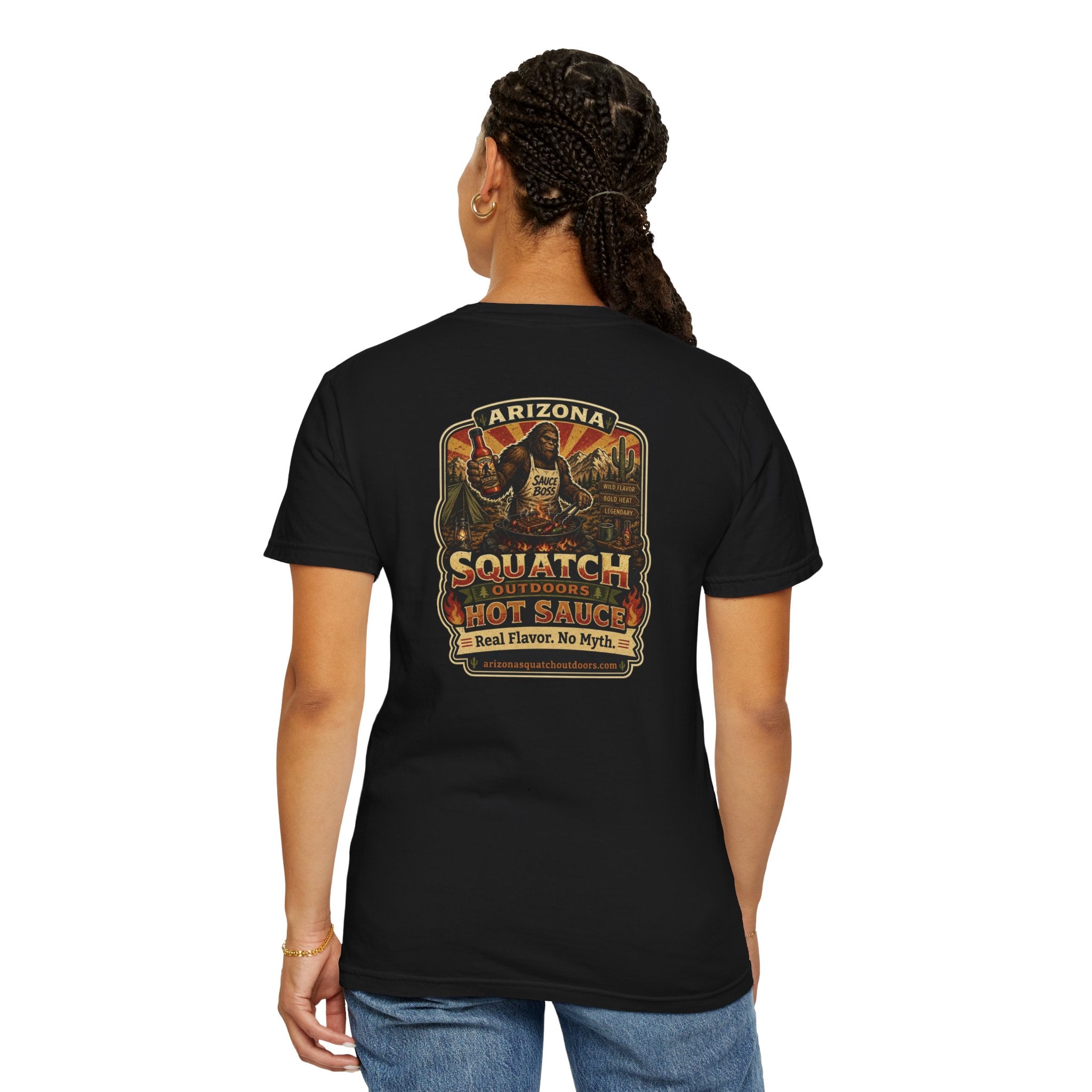 Arizona Squatch Outdoors T-Shirt — Squatch Sauce Boss Tee