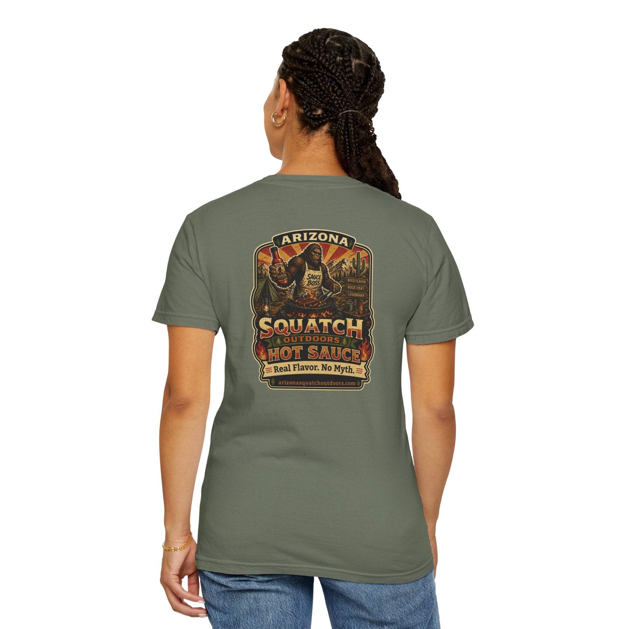 Arizona Squatch Outdoors T-Shirt — Squatch Sauce Boss Tee