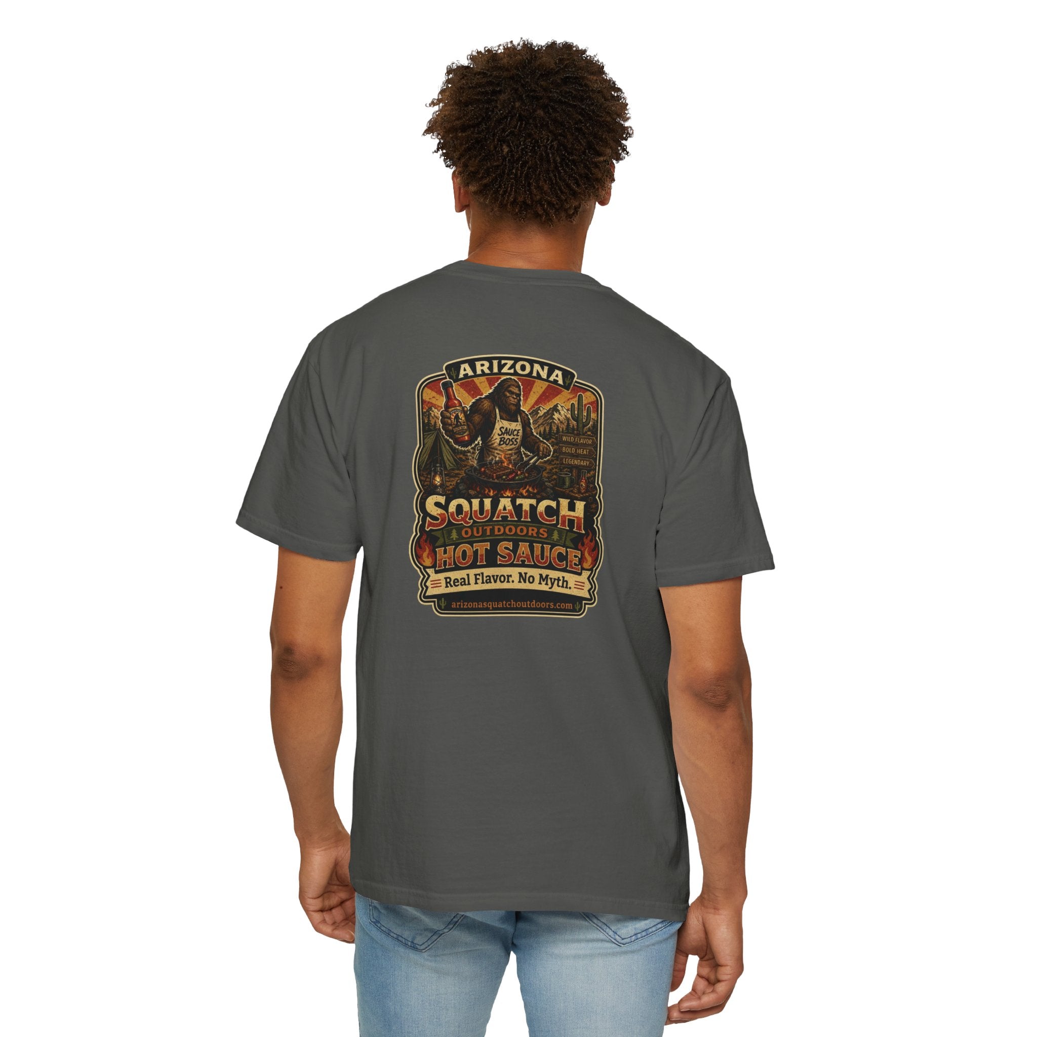 Arizona Squatch Outdoors T-Shirt — Squatch Sauce Boss Tee