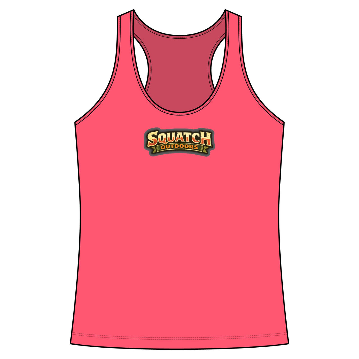 Arizona Squatch Outdoors Hot Sauce Women's Racerback Tank Top
