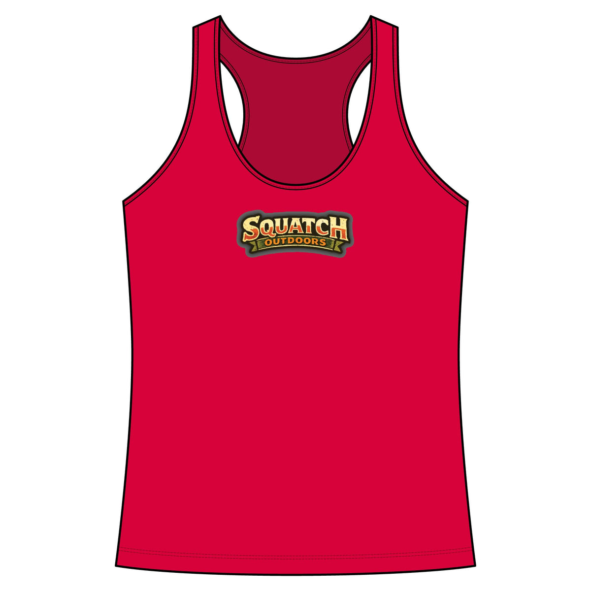 Arizona Squatch Outdoors Hot Sauce Women's Racerback Tank Top