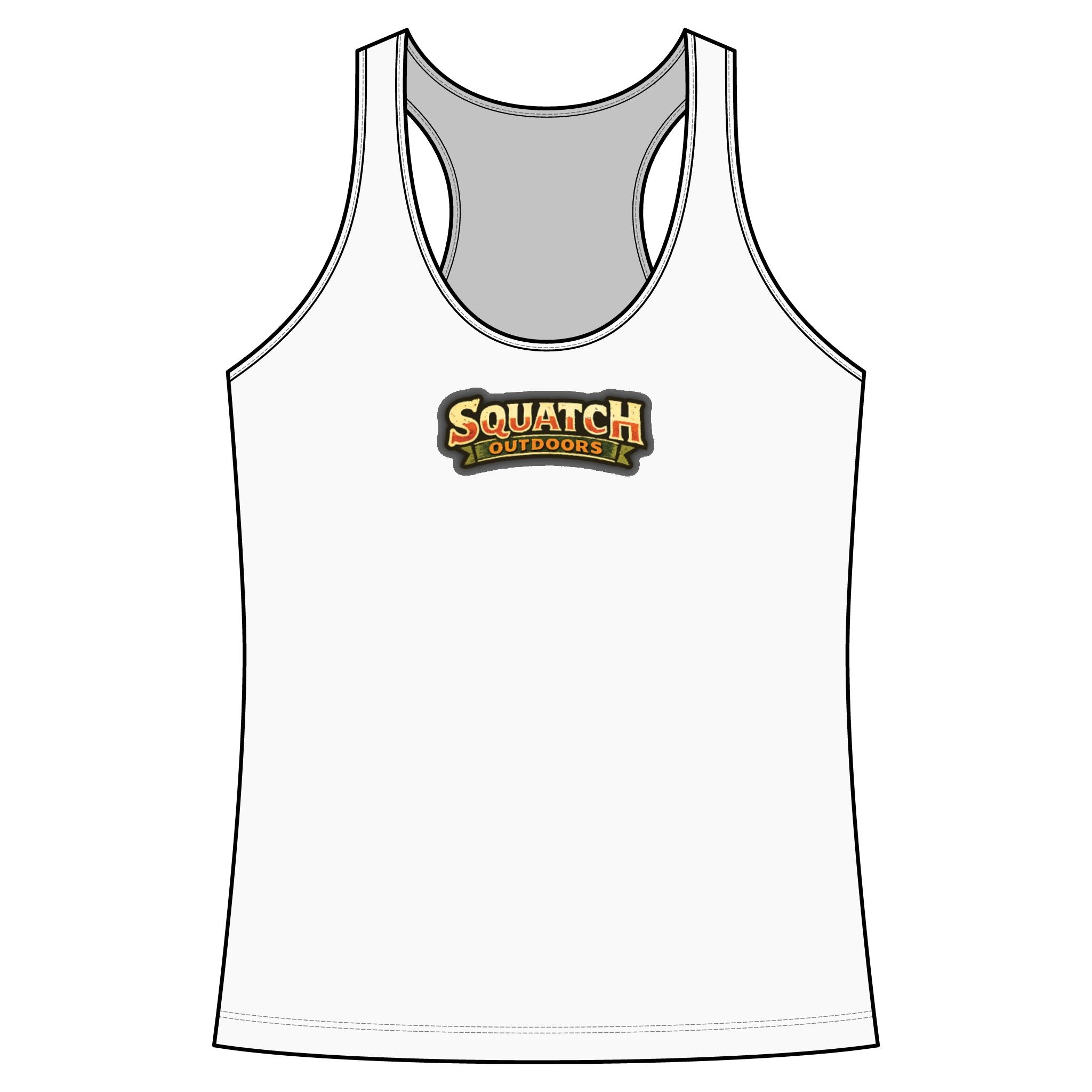 Arizona Squatch Outdoors Hot Sauce Women's Racerback Tank Top