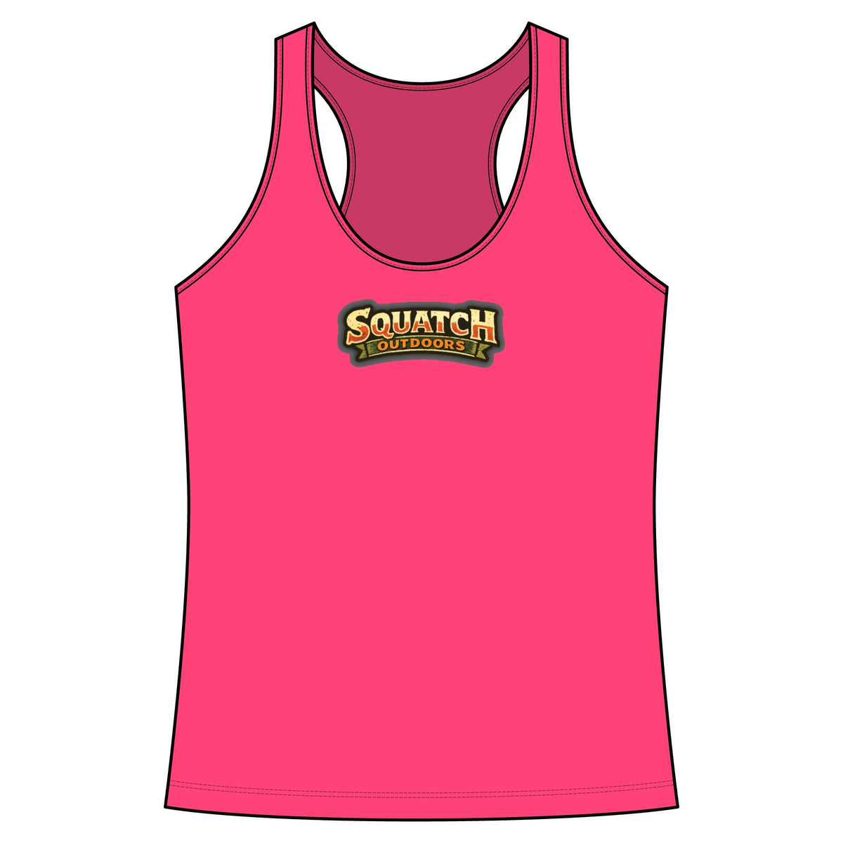 Arizona Squatch Outdoors Hot Sauce Women's Racerback Tank Top