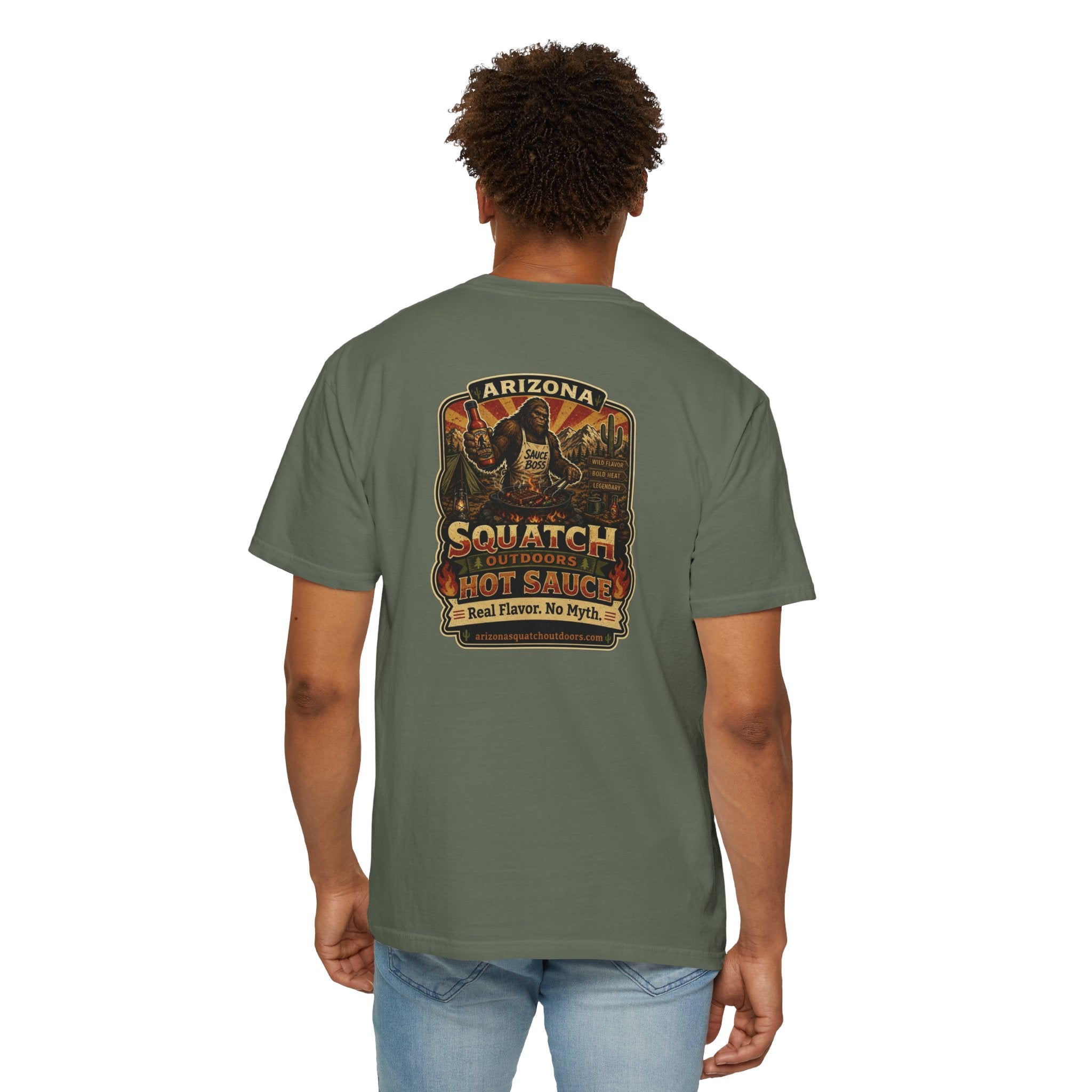 Arizona Squatch Outdoors T-Shirt — Squatch Sauce Boss Tee