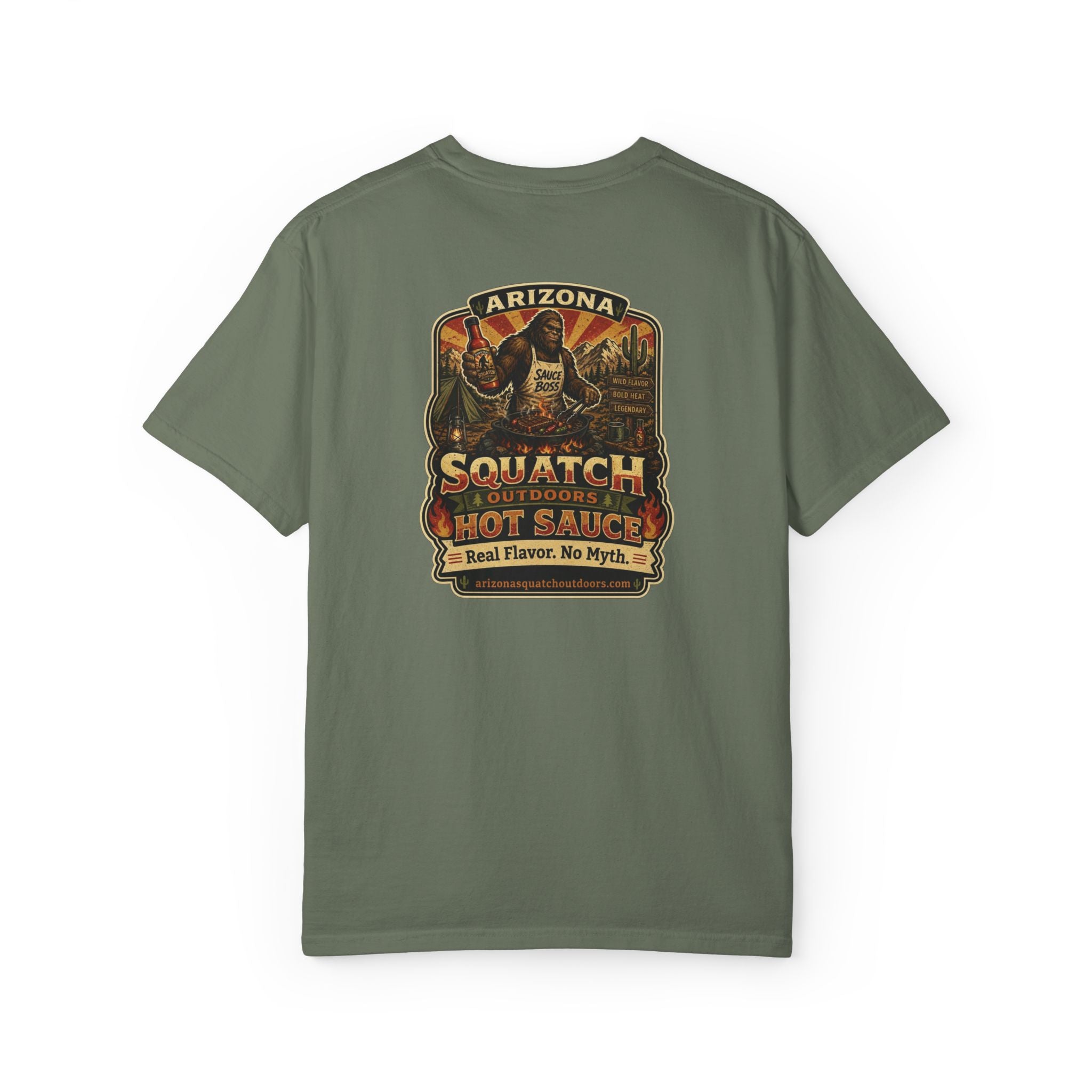 Arizona Squatch Outdoors T-Shirt — Squatch Sauce Boss Tee