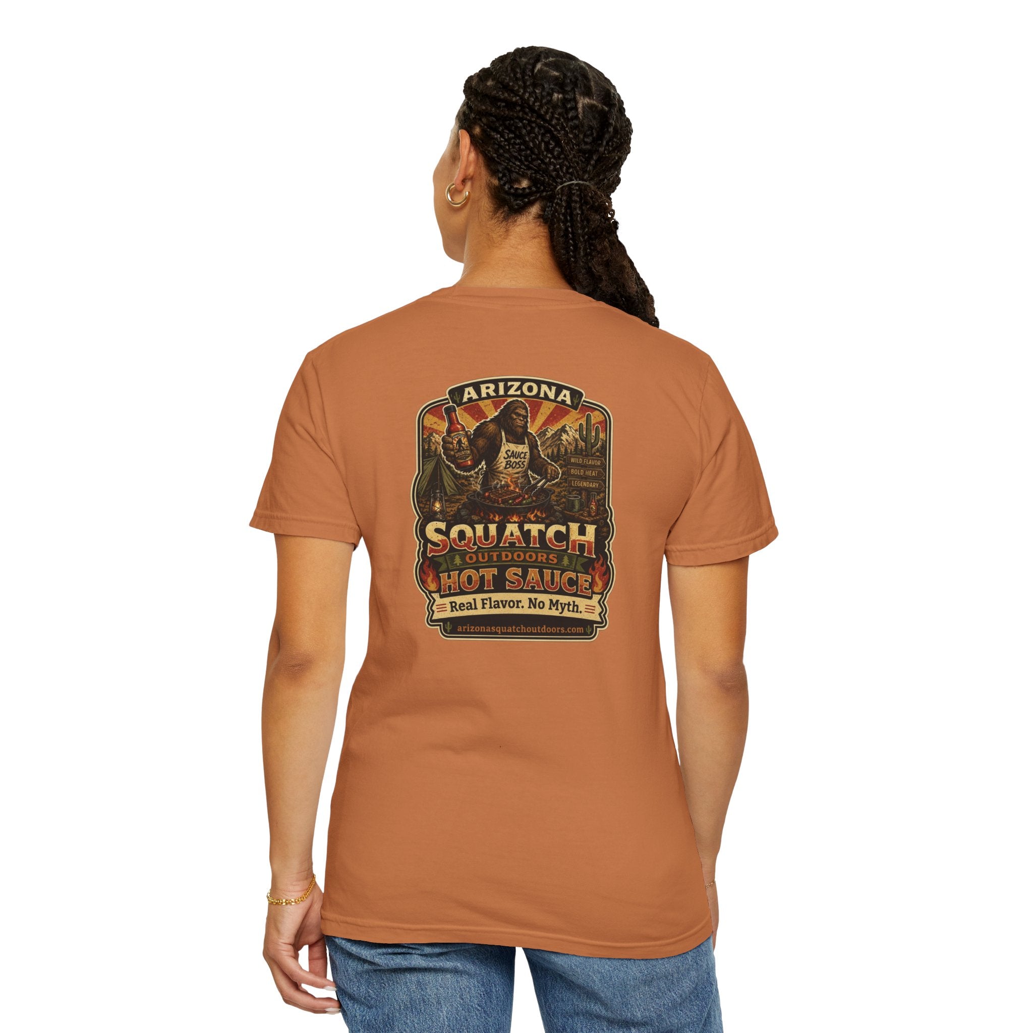 Arizona Squatch Outdoors T-Shirt — Squatch Sauce Boss Tee