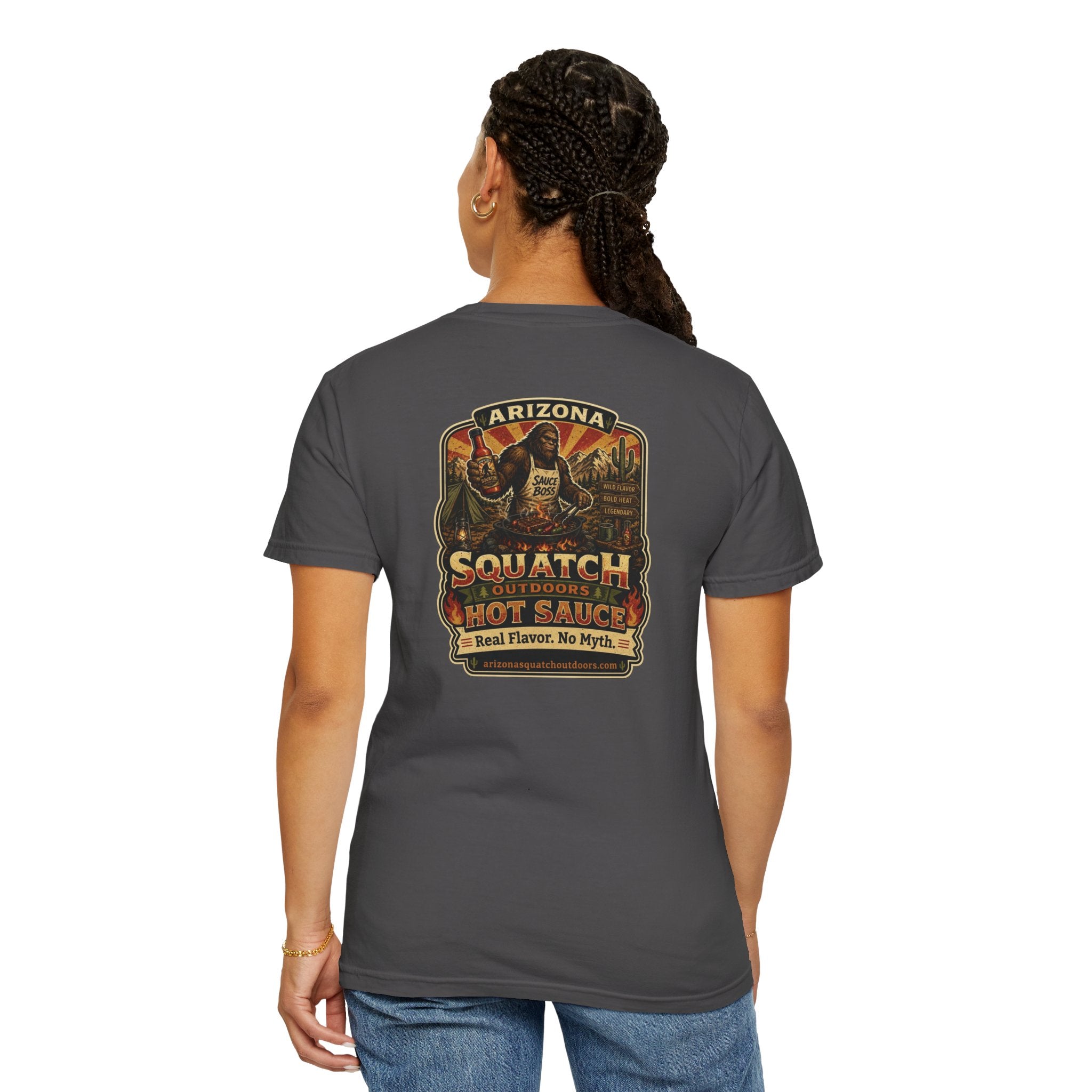 Arizona Squatch Outdoors T-Shirt — Squatch Sauce Boss Tee