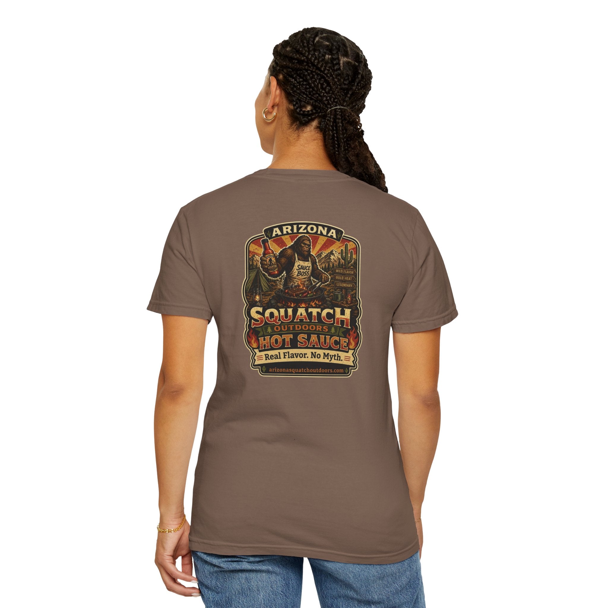 Arizona Squatch Outdoors T-Shirt — Squatch Sauce Boss Tee